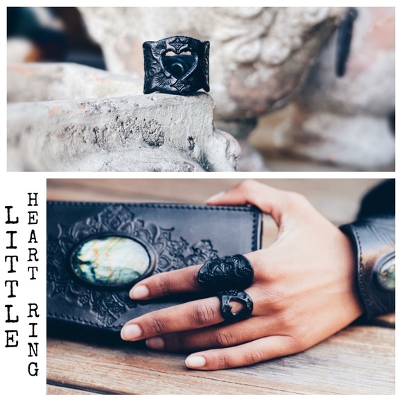 BOUTIQUE Jewelry - Ring Leather Heart